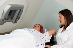 image of woman in imaging machine